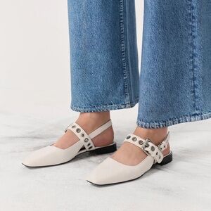 Rag & Bone Moto Astra Slingback Flats